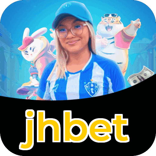 Interface do aplicativo jhbet mostrando jogos disponíveis no iOS e Android